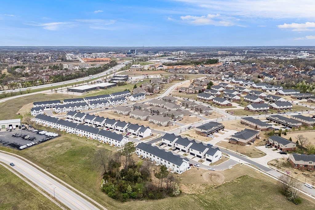 Aerial View at Shadowbrooke Village in Rogers, AR