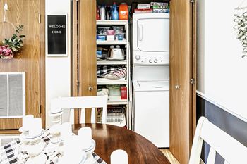 Full-Size Washer & Dryer at Somerset Apartments in Lincoln, NE