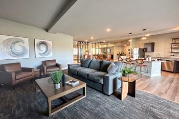 Community Clubhouse at The Sterling at Prairie Trail in Ankeny, IA
