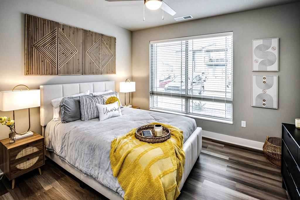 Bedroom at Sterling Prairie Trail North in Ankeny, IA