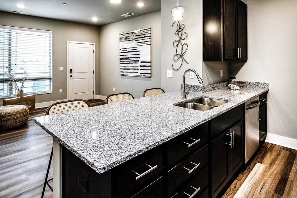 Kitchen at Sterling Prairie Trail North in Ankeny, IA