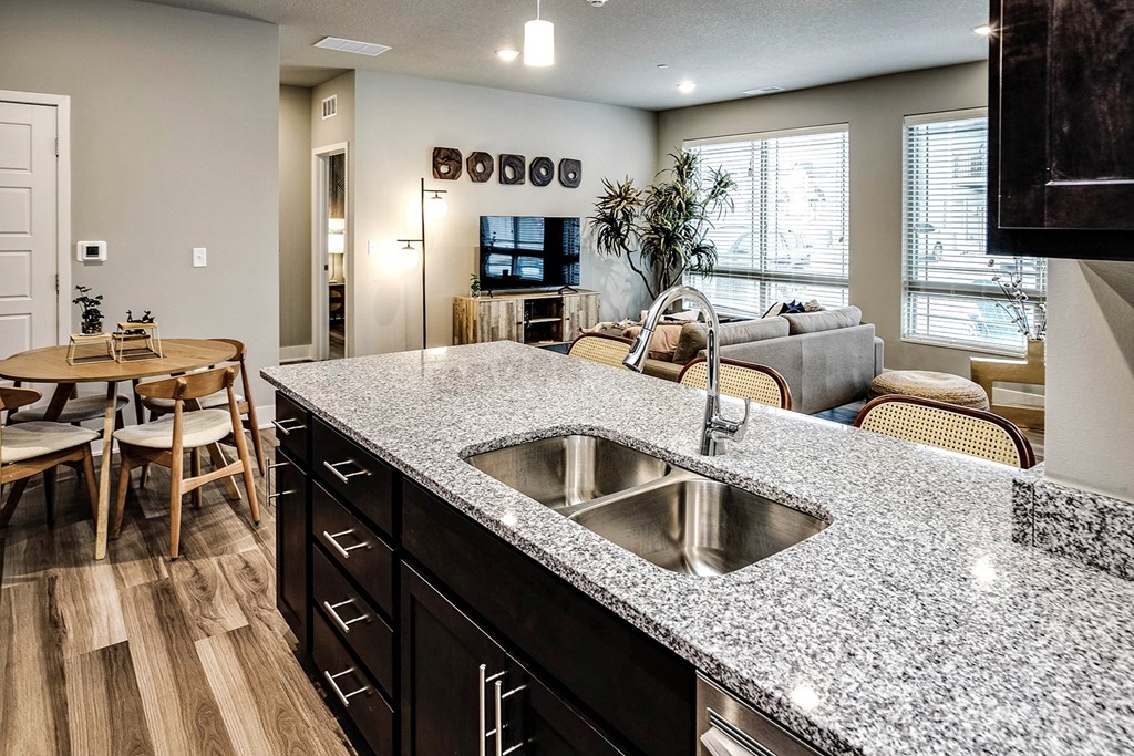 Kitchen at Sterling Prairie Trail North in Ankeny, IA