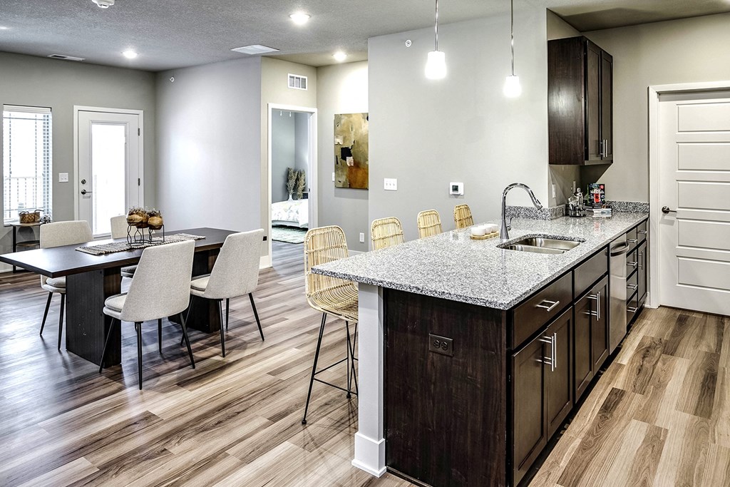 Living Room at Sterling Prairie Trail North in Ankeny, IA