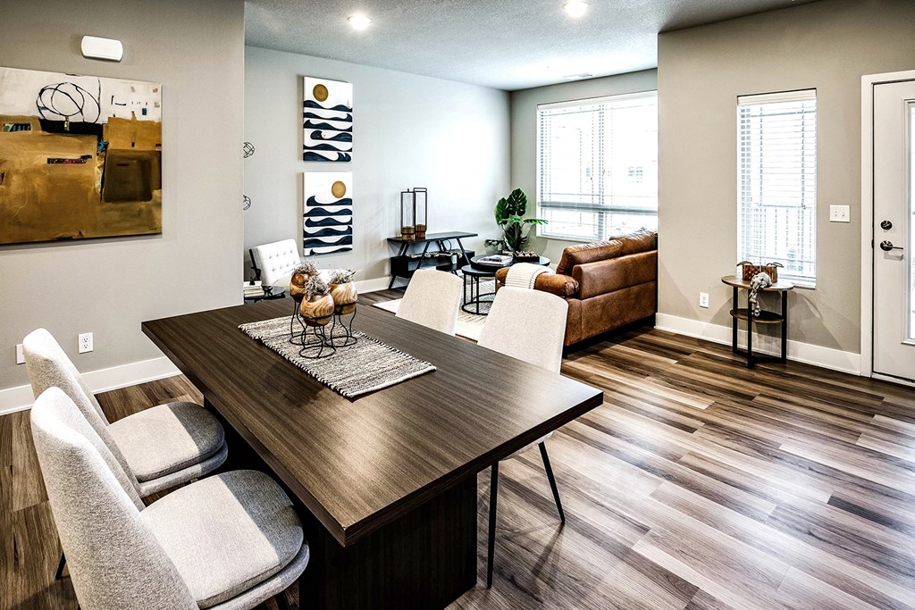 Living Room at Sterling Prairie Trail North in Ankeny, IA