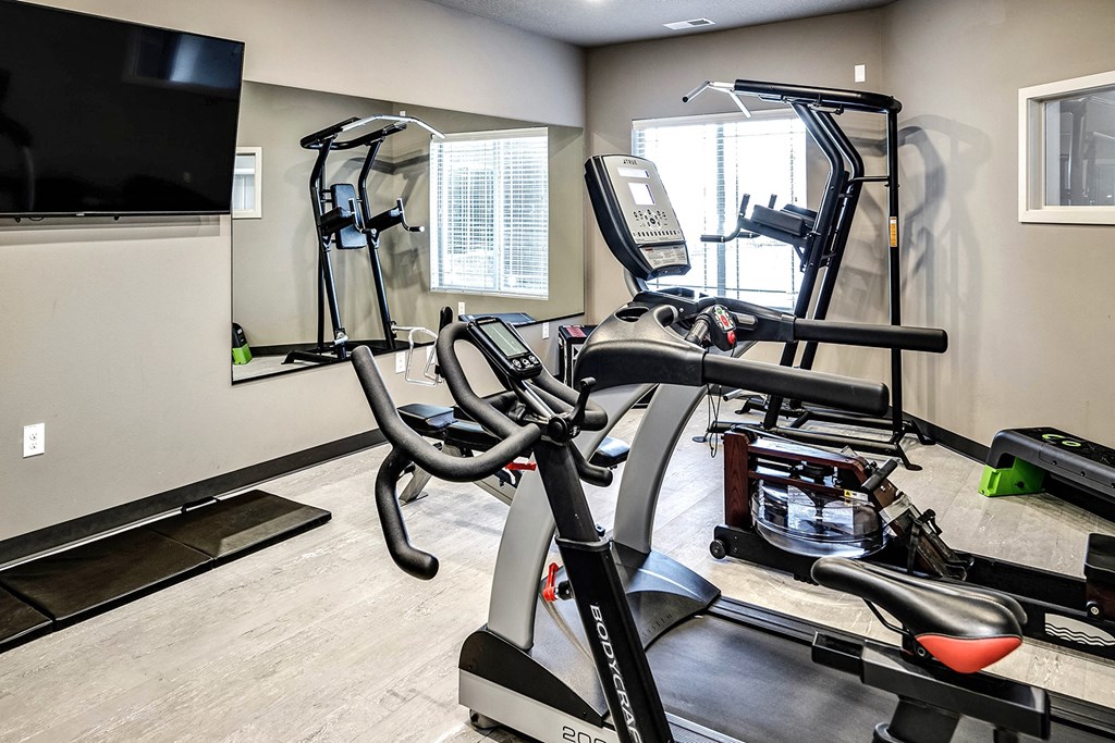 Fitness Center at Sterling at Prairie Trail in Ankeny, IA