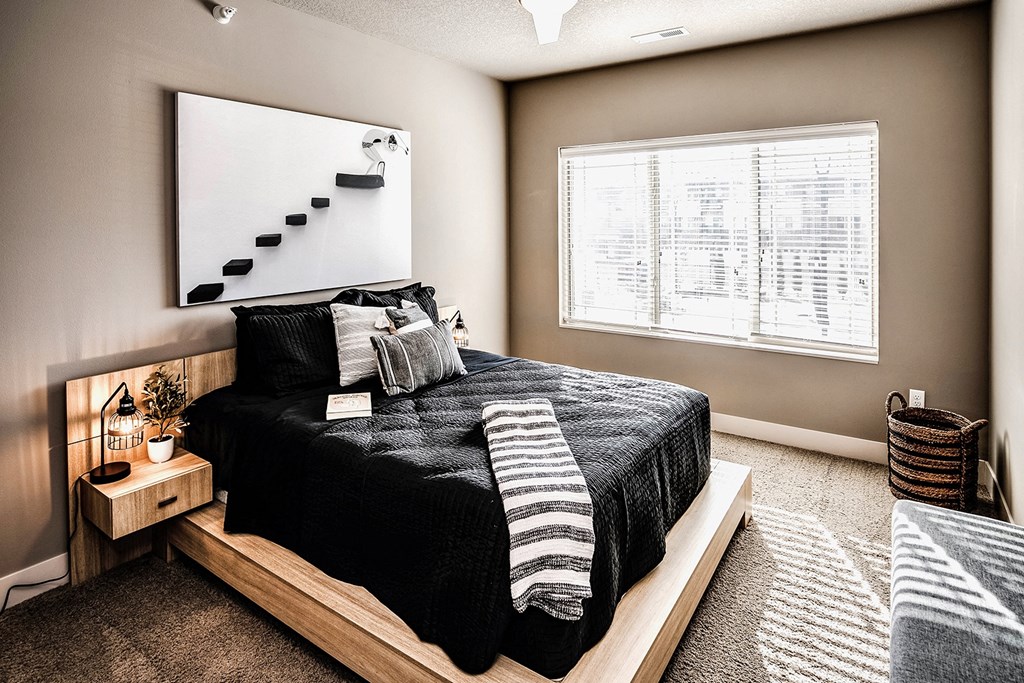 Bedroom at Sterling at Prairie Trail in Ankeny, IA