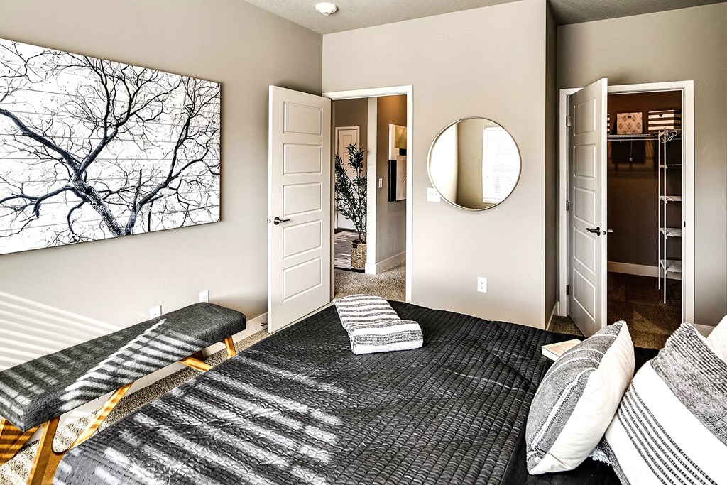 Bedroom at Sterling Prairie Trail in Ankeny, IA