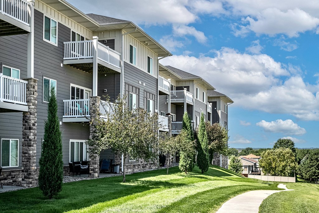 Modern Exterior at Tamarin Ridge in Lincoln, NE