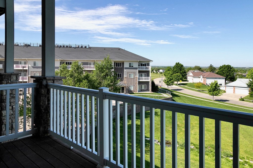 Balcony at Tamarin Ridge in Lincoln, NE