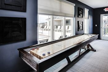 Game room at The 8801 in Lincoln, NE