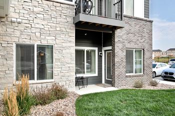 Patio/Balcony at The 8801 in Lincoln, NE