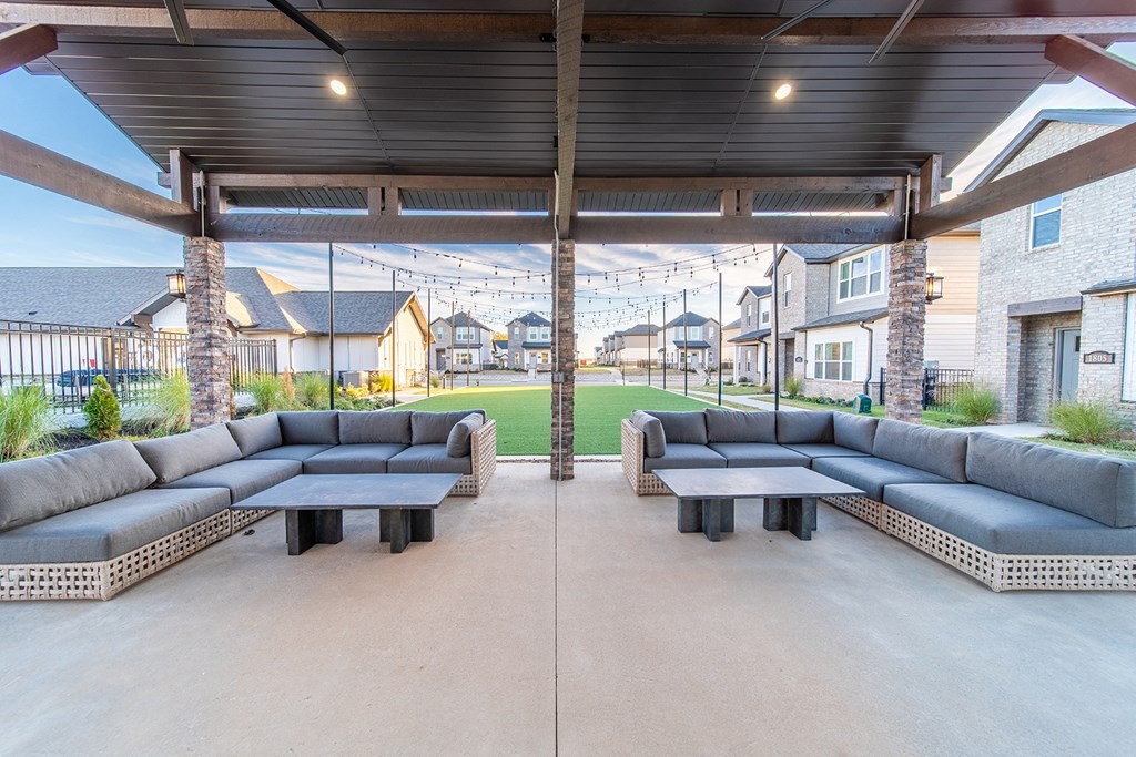 Outdoor Lounge at The Grove in Rogers, AR