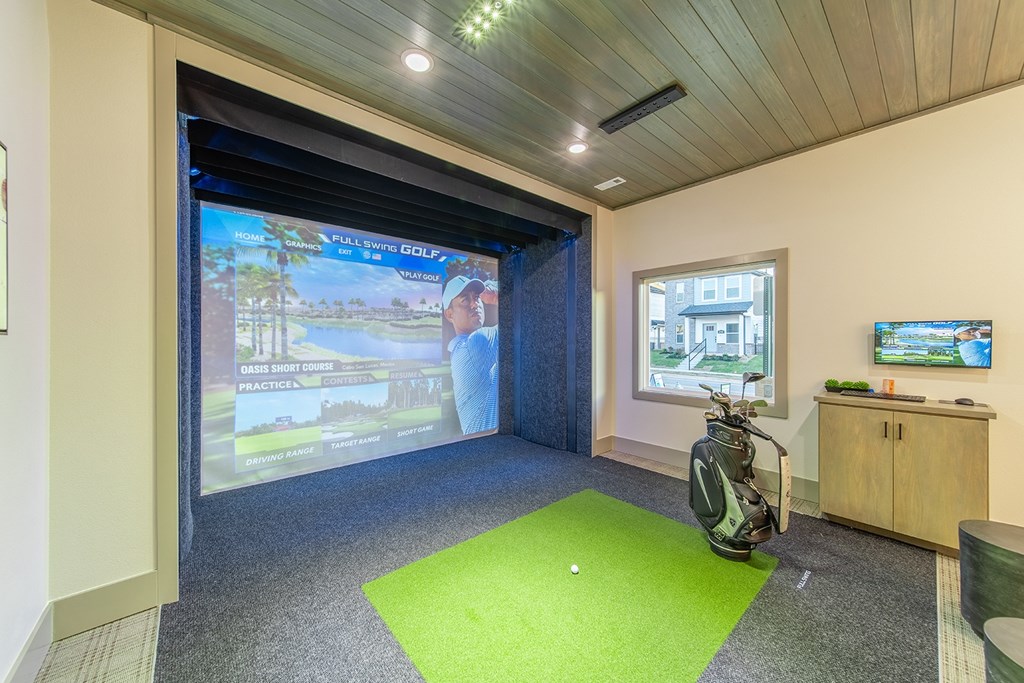 Sports Simulator at The Grove in Rogers, AR