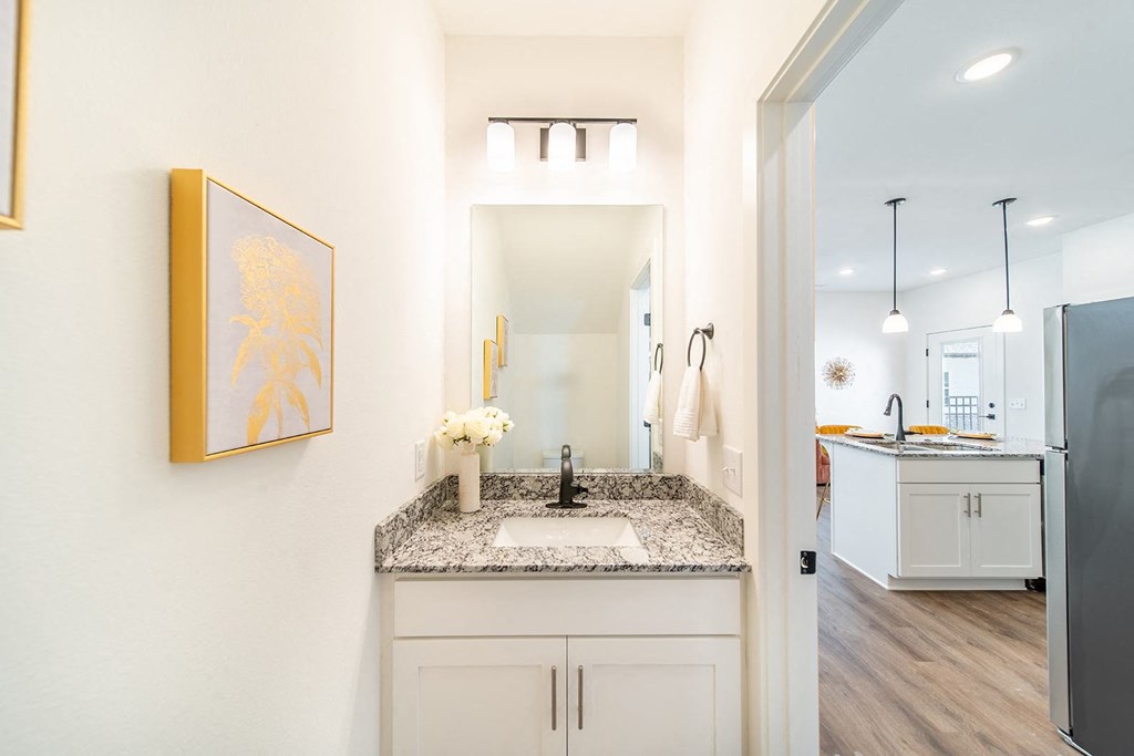 Bathroom at The Grove in Rogers, AR