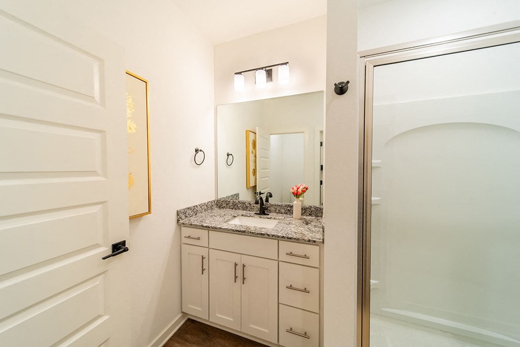 Bathroom at The Grove in Rogers, AR