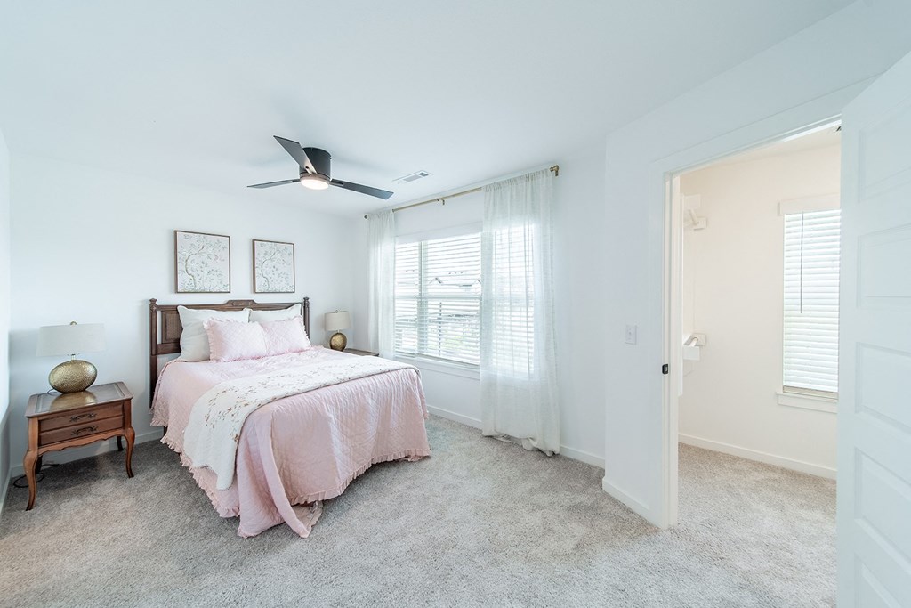 Bedroom at The Grove in Rogers, AR