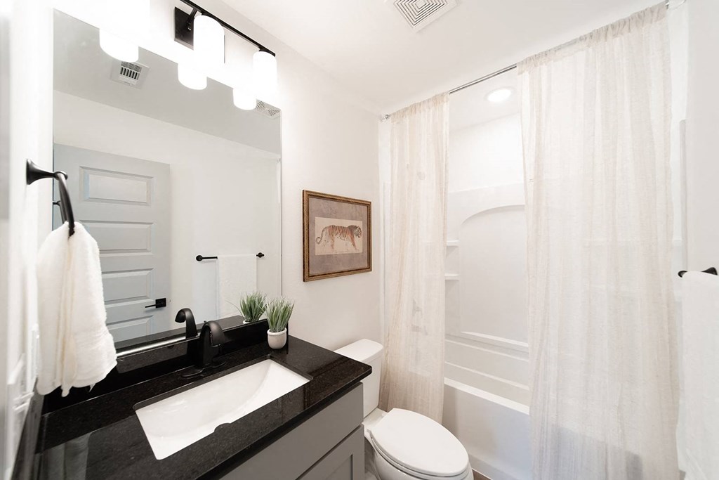 Bathroom at The Grove in Rogers, AR