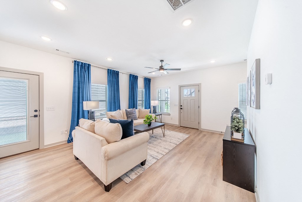 Living Room at The Grove in Rogers, AR