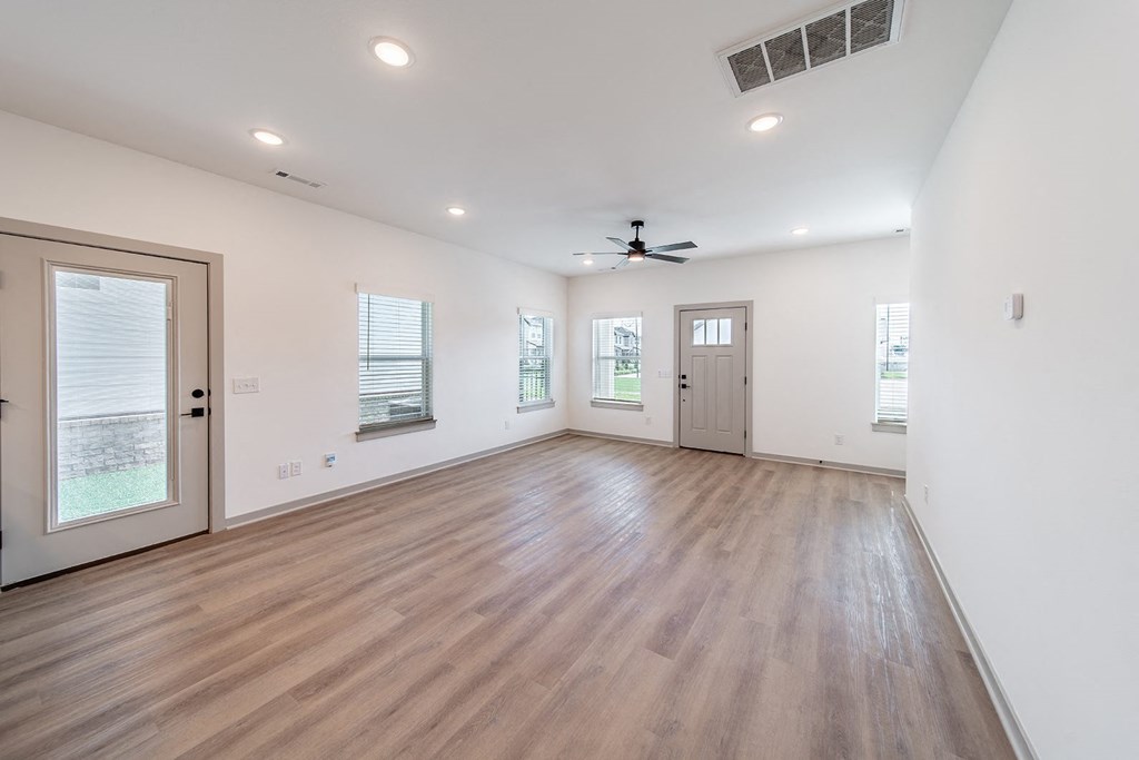 Living Room with natural lighting at The Grove in Rogers, AR