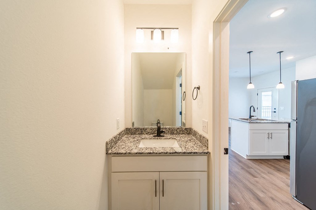 Bathroom at The Grove in Rogers, AR