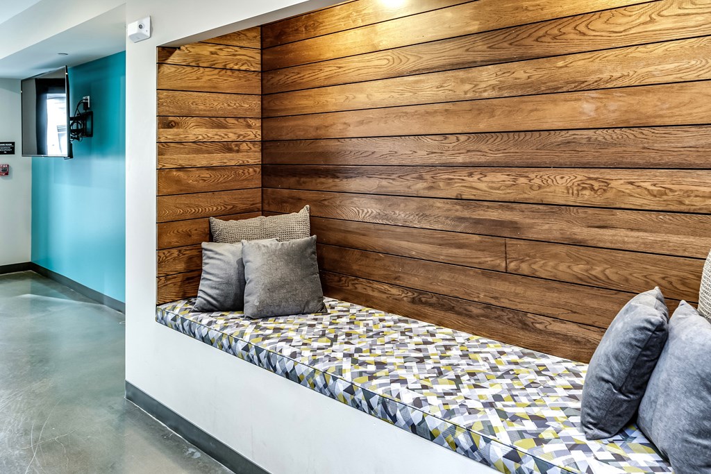 Community Game Lounge at The Mill Apartments in Benson, NE