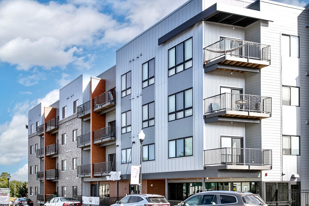 Property Signage at The Mill Apartments in Benson, NE