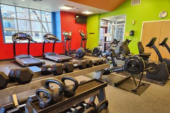 Fitness Center at The Pointe in La Vista, NE