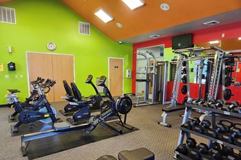 Fitness Center at The Pointe in La Vista, NE