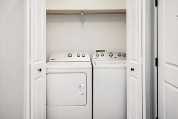 In-unit washer & dryer at The Ridgeline in Council Bluffs, IA