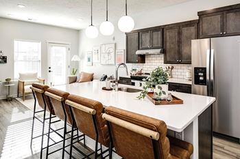 High-end lighting at The Ridgeline in Council Bluffs, IA