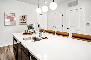 Quartz countertops at The Ridgeline in Council Bluffs, IA