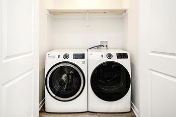 In-unit washer & dryer at The Ridgeline in Council Bluffs, IA