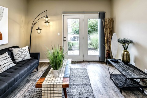 Living Room at The Vue Apartments, Bellevue