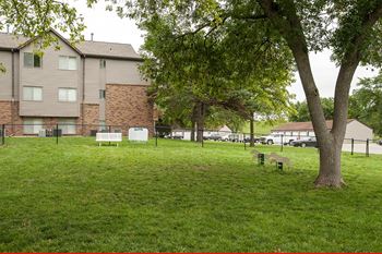 Dog park at Thomasbrook Apartments in Lincoln, NE