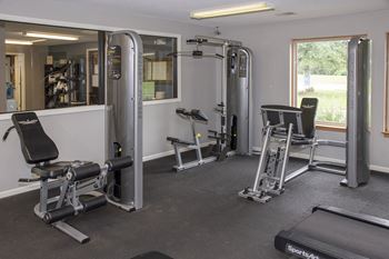Fitness Center at Thomasbrook Apartments in Lincoln, NE