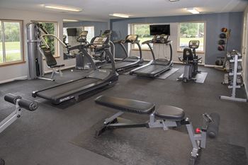 Fitness Center at Thomasbrook Apartments in Lincoln, NE