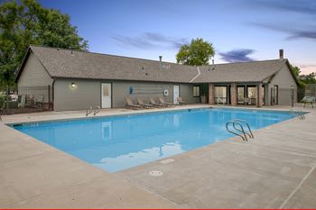 Community Pool at Thomasbrook Apartments in Lincoln, NE