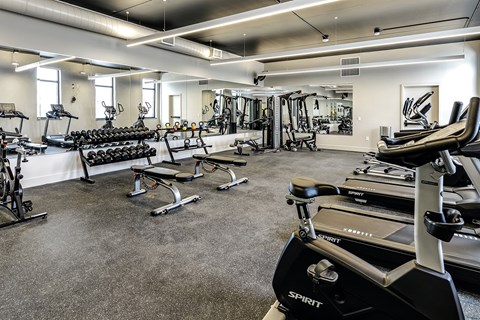 Large Luxury Fitness Center at Tiburon Ridge, Omaha, Nebraska
