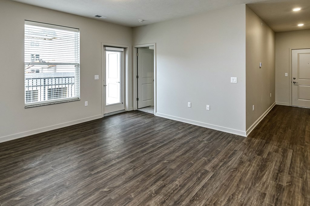 Faux Wood Flooring at Tiburon Ridge, Omaha, Nebraska