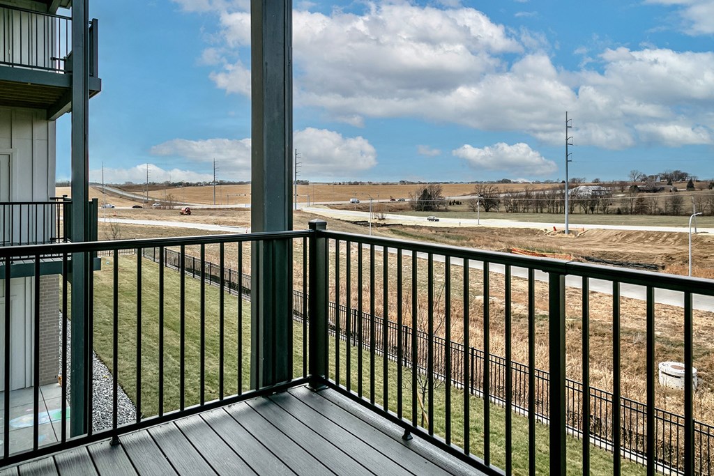 Private Balcony at Tiburon Ridge, Omaha, 68136