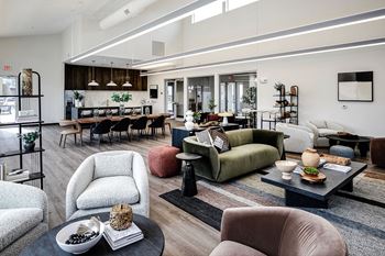 Community Lounge at The Trails at North Streams in Omaha, NE