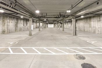 Attached and detached garages at The Trails at North Steams in Omaha, NE