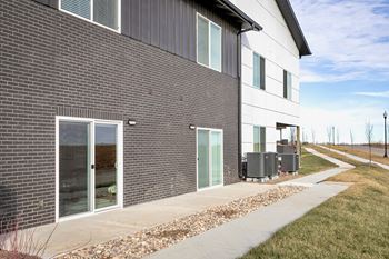 Patio or Balcony at The Trails at North Streams in Omaha, NE