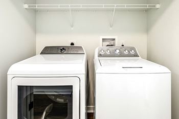 In-unit washer and dryer at The Trails at North Streams in Omaha, NE