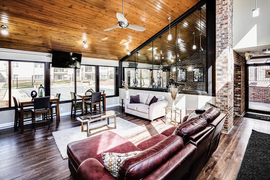 Community Clubhouse at The Village at Grant Square in Omaha, NE