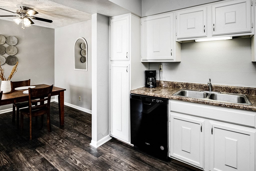 One and two bedroom apartment homes at The Village at Grant Square in Omaha, NE