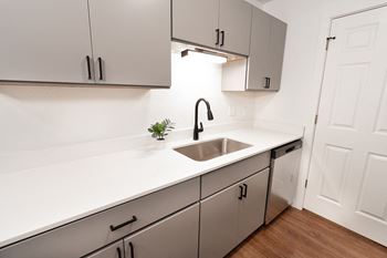 Custom cabinetry package  at the Vineyards at Garland in Fayetteville, AR