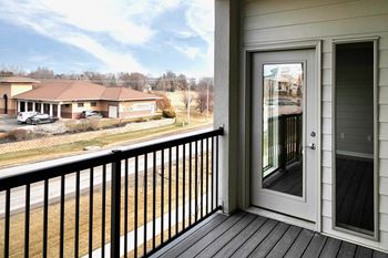 Balcony at Vue 178 in Omaha, NE