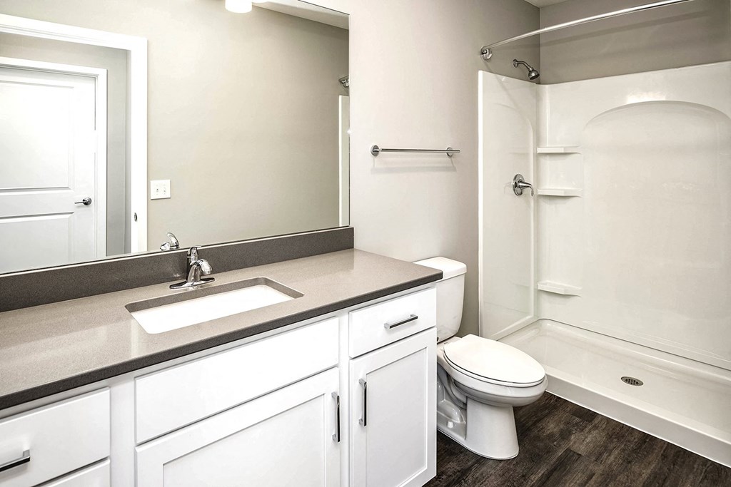 Bathroom at Vue 178 in Omaha, NE