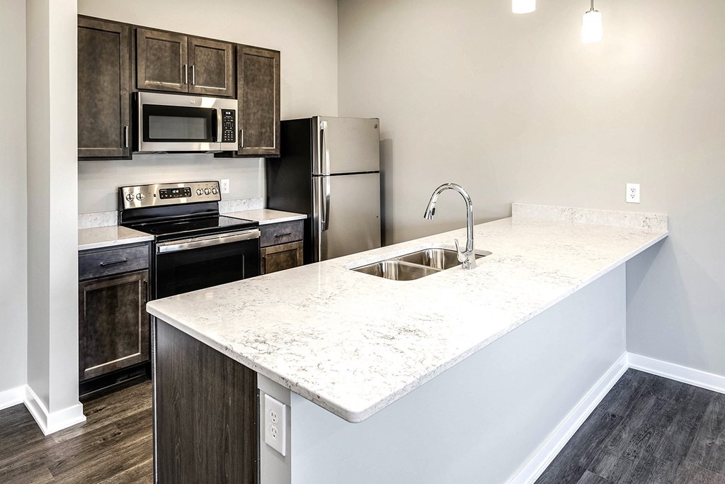 Kitchen at Vue 178 in Omaha, NE